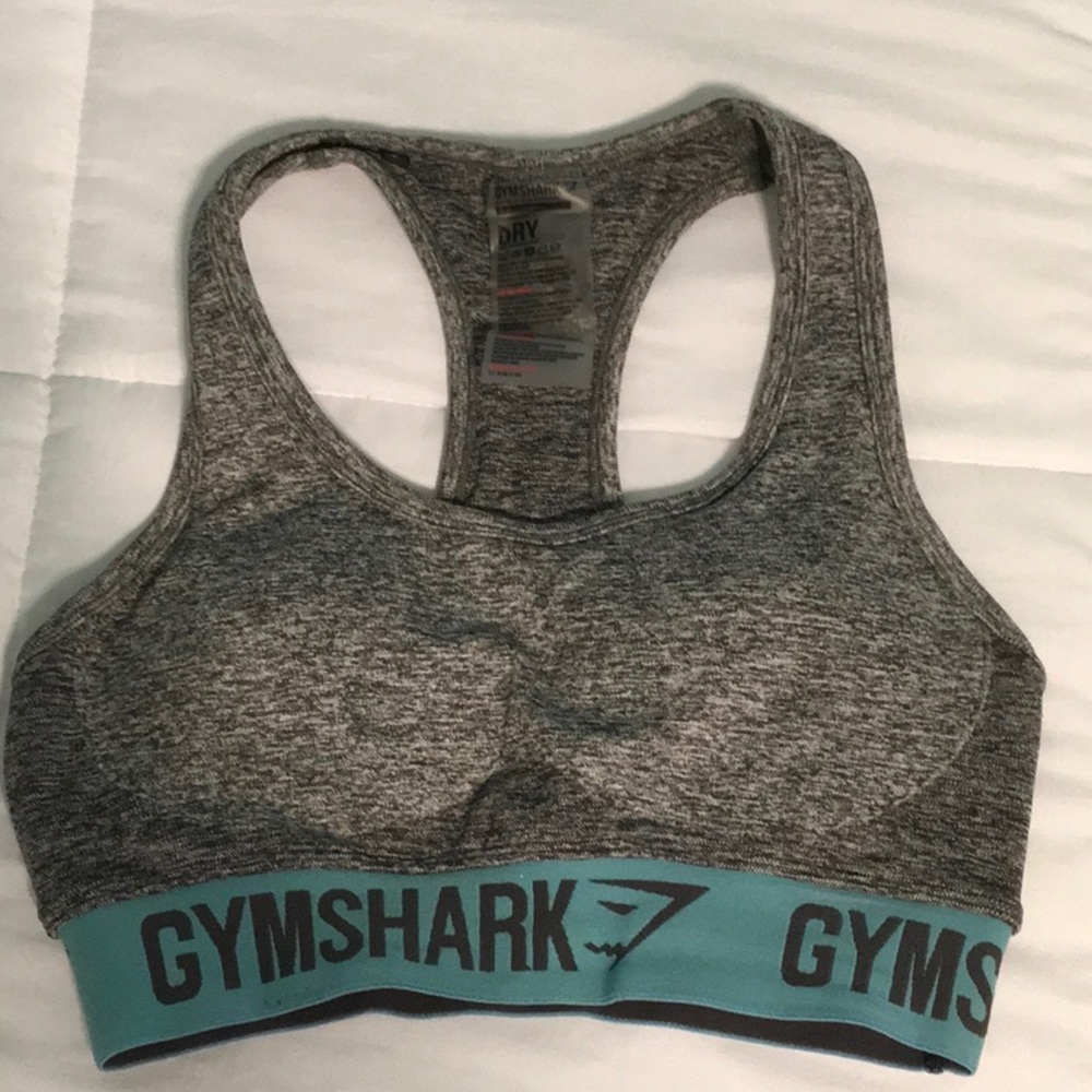 Gymshark gray sports bra